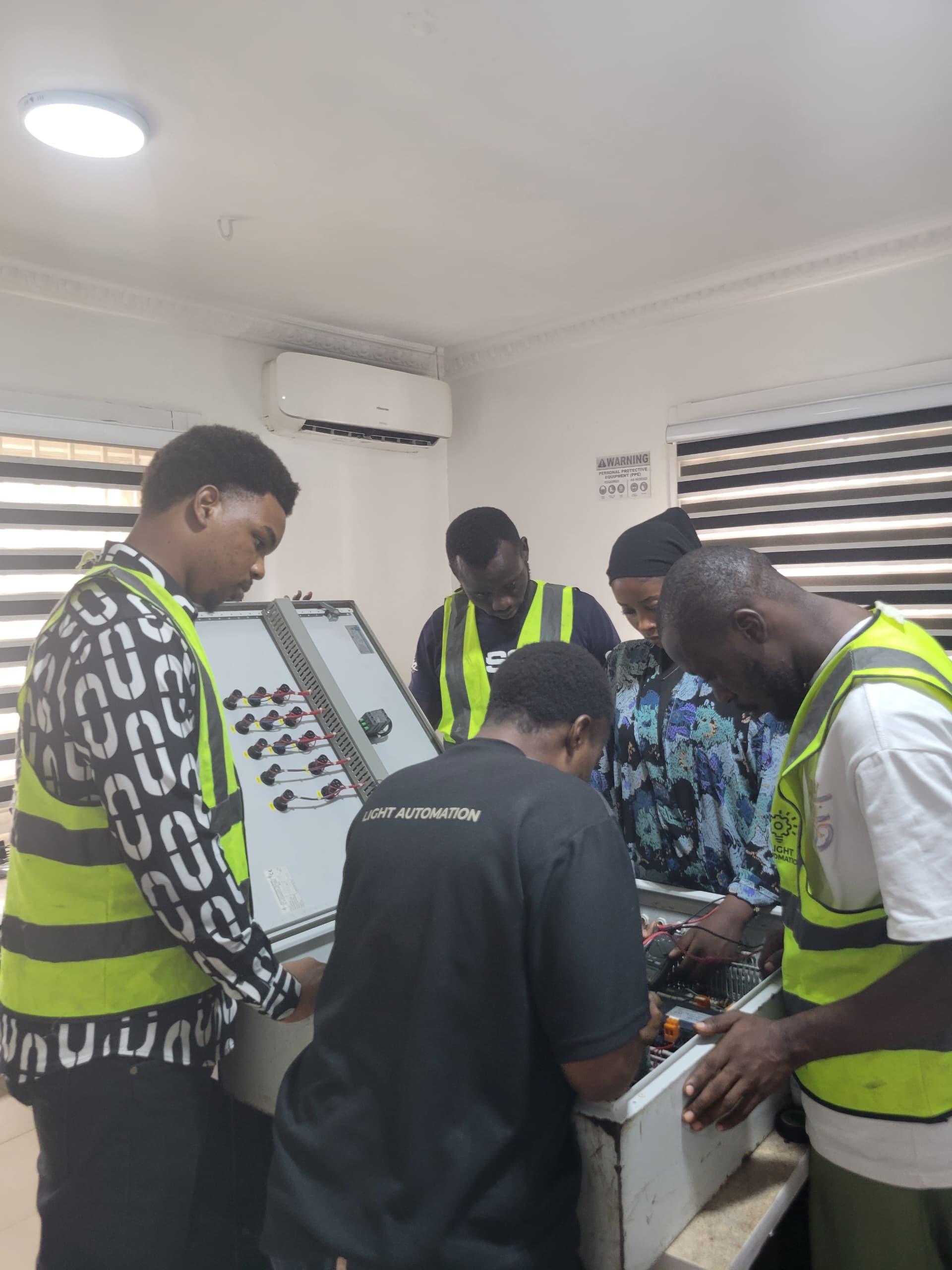 Control panel assembly workshop